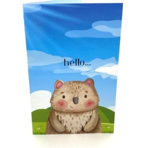 hello... a blank card just to say hello and to fill with your latest caring thoughts and news